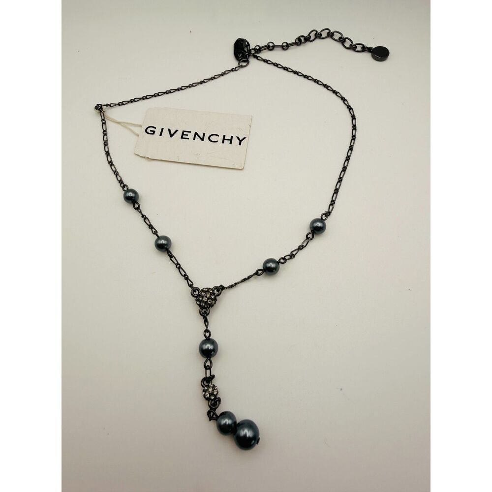 Vintage Givenchy Tassel Drop Necklace